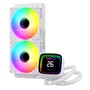 Water Cooler Round5 Boreah White ARGB 240mm Amd/intel Com Display R5-wc-boreah-240w-2235