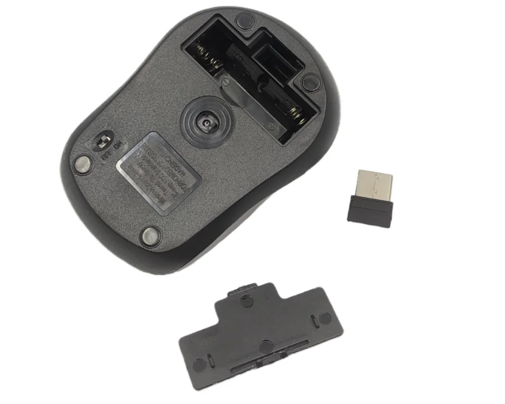 Imagem 5 de 5 do produto Mouse Sem Fio Com Conector Mini Usb Para Notebook E PC H-801