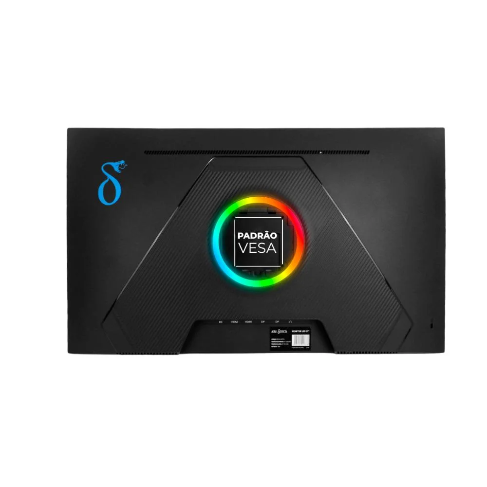 Monitor Gamer 27 " 4k Uhd, 120hz 1ms, Displayport, HDMI, Ips Cores Vibrantes Fluidez Absoluta 5