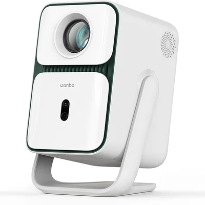 Projetor Wanbo T2 Ultra - Androidtv 11.0, 500 Ansi, 1920 X 1080p Fhd, Drm L1, Projetor Inovador De Rotaçãode 120 Foco Automatico Asa 3.0