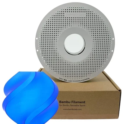 Filamento Bambu Lab Pla Translucido Azul 1kg