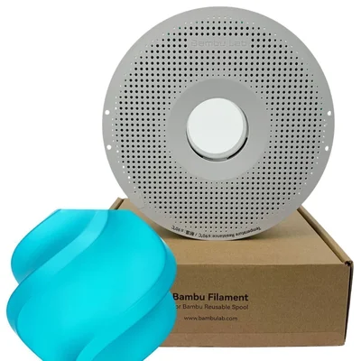Filamento Bambu Lab Pla Translucido Azul Teal 1kg