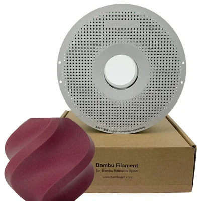 Filamento Bambu Lab Pla-cf Vermelho Borgonha 1kg