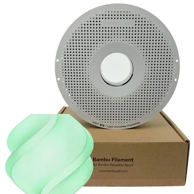 Filamento Bambu Lab Pla Translucido Light Jade 1kg