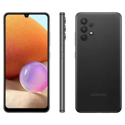 Usado - Samsung A32 128 Gb Preto - Sem Touch / Face Id