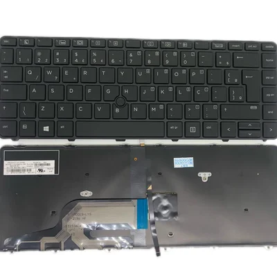 Teclado P/ Notebook Hp Probook 430 440 G3 430 440 G4 Br Iluminação