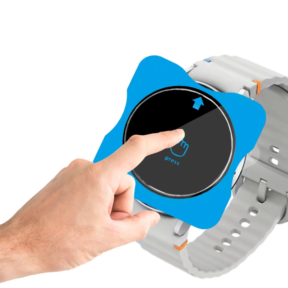 Imagem 4 de 5 do produto Película De Vidro Easy Apply Para Galaxy Watch 8 Tamanho:40mm