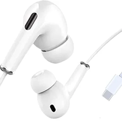 Fone De Ouvido Com Fio - Entrada Tipo C (usb-c), Qualidade Premium, Compatível Com Motorola, Lg Premium E Modelos Iphone E Outros Modelos Com Conexão