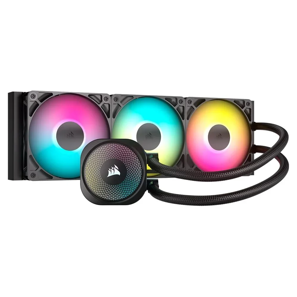 Water Cooler 360mm Corsair Nautilus 360 Rs ARGB, Preto 4