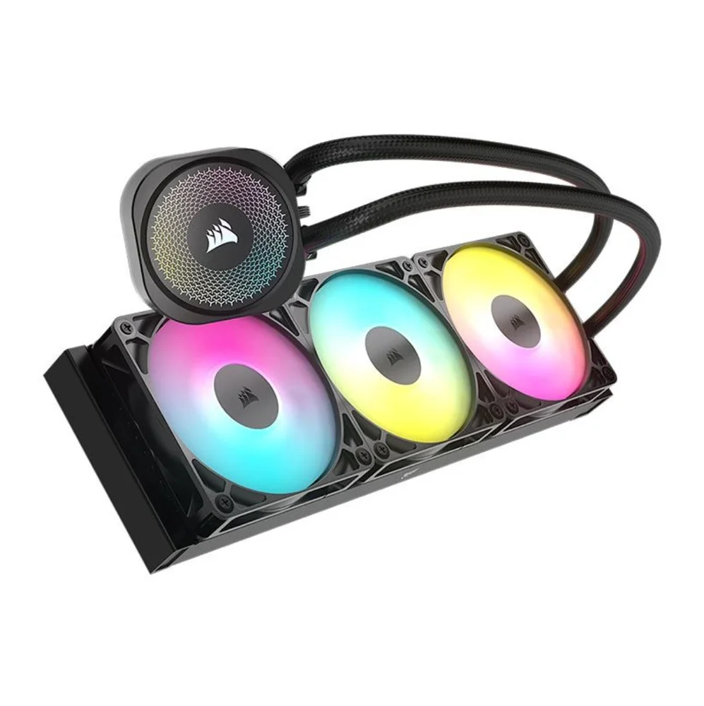 Water Cooler 360mm Corsair Nautilus 360 Rs ARGB, Preto 5