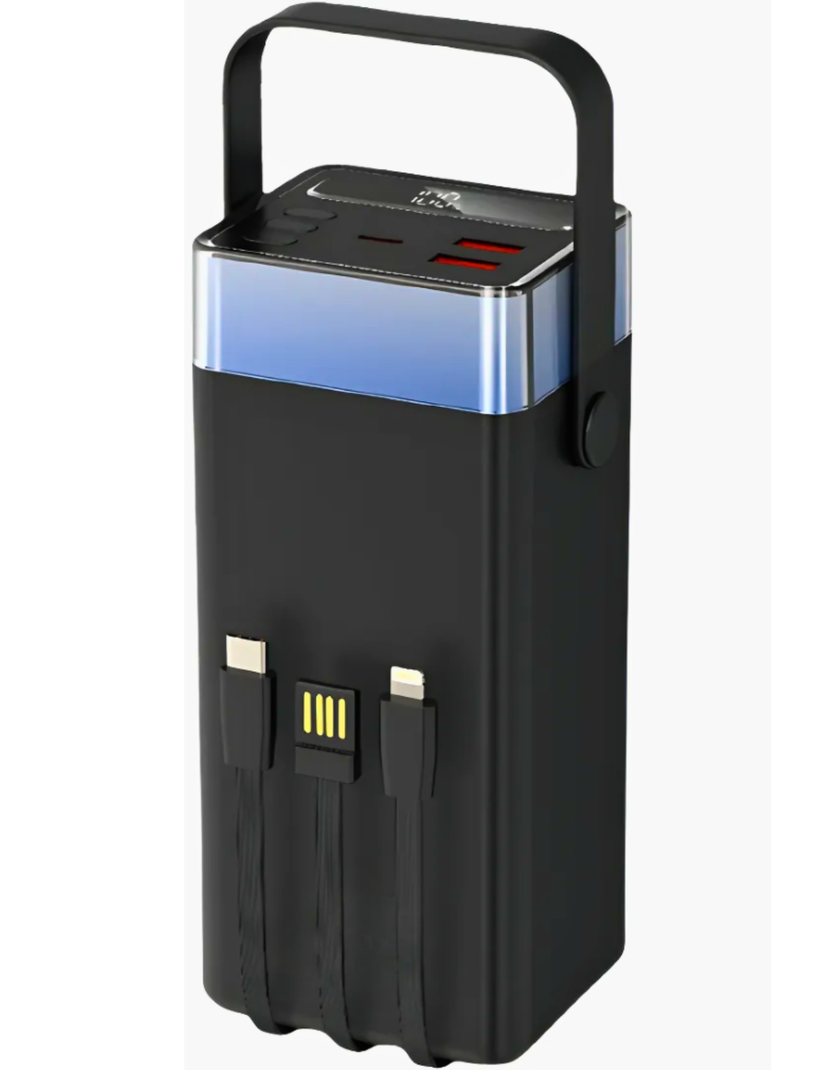 Power Bank 60000 ULTRA PRO FORTE Com 03 Saídas  Usb / Tipo-c / Lightning Universal