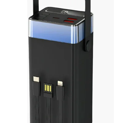 Power Bank 60000 ULTRA PRO FORTE Com 03 Saídas  Usb / Tipo-c / Lightning Universal