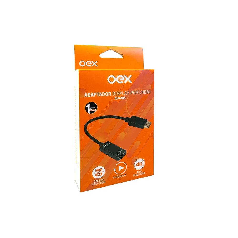 Imagem 4 de 5 do produto Adaptador Displayport Para HDMI Ad405