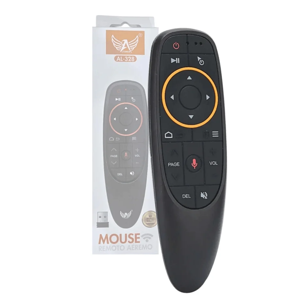Imagem 3 de 5 do produto Controle Air Mouse Com Sensor De Movimento E Teclado Al-328