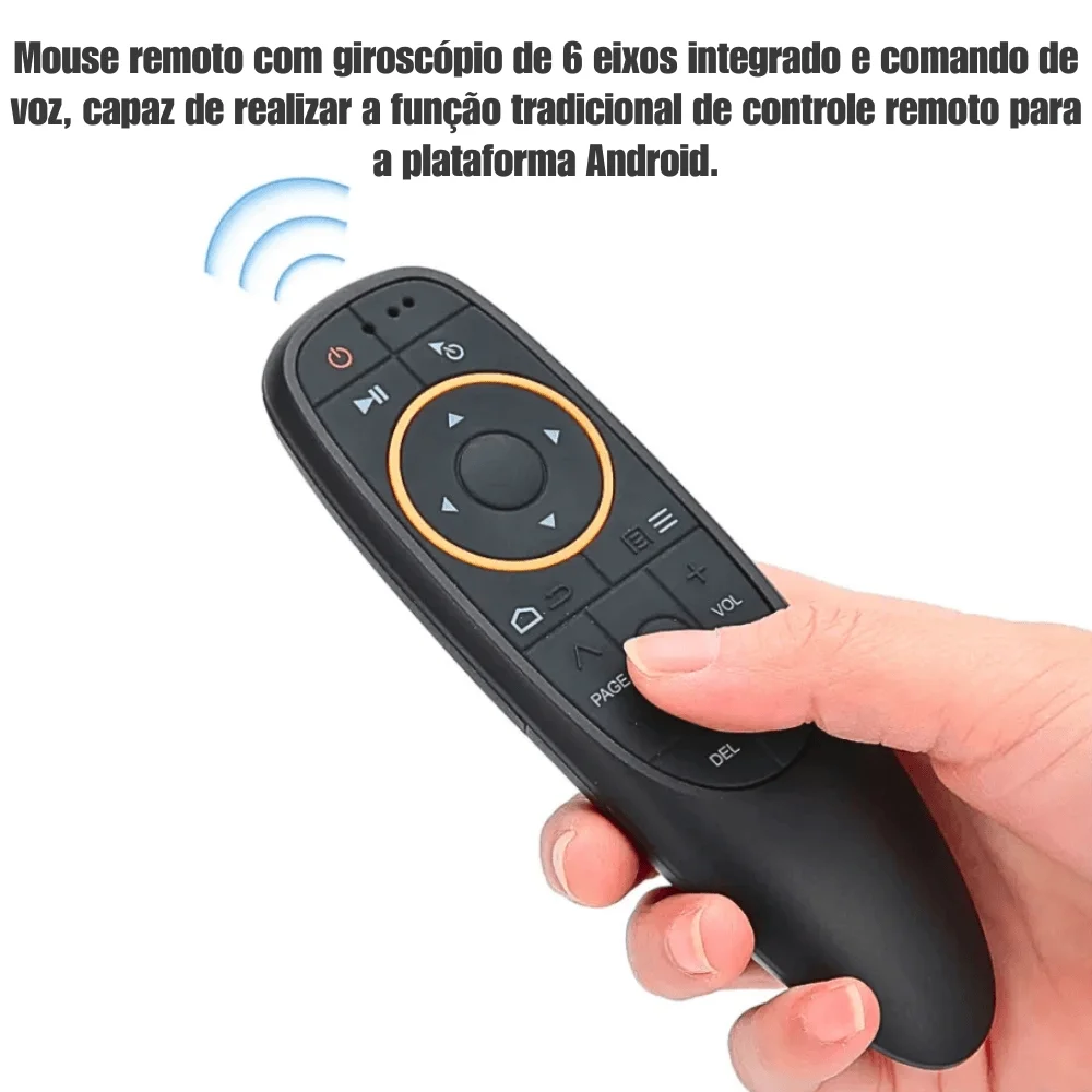 Imagem 5 de 5 do produto Controle Air Mouse Com Sensor De Movimento E Teclado Al-328