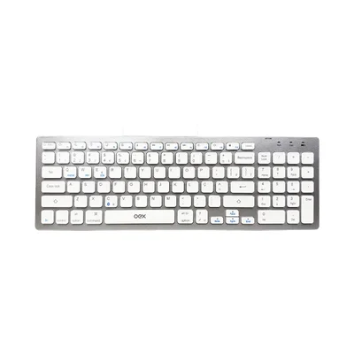 Teclado Bluetooth Prime Tc504 Branco Oex