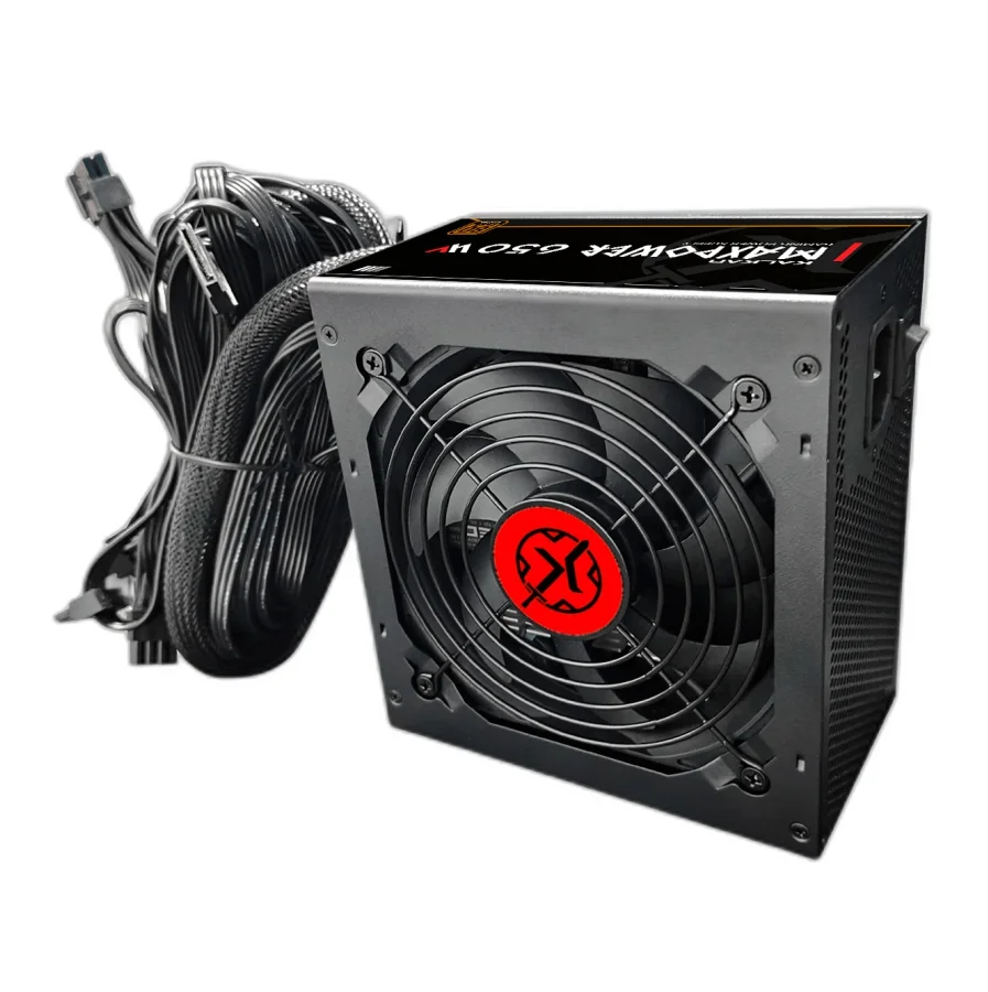 Imagem 5 de 5 do produto Fonte 650w 80 Plus Bronze Kalkan Maxpower, Atx 2.54, Black - Mp-0750w-b