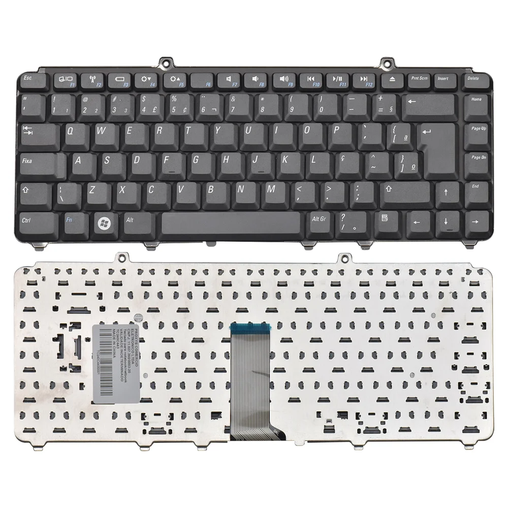 Teclado Para Notebook Dell Part Number Nsk-d930r Abnt2 - F2 Wi-fi