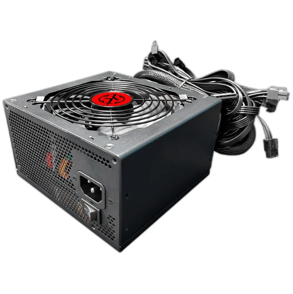 Imagem 4 de 5 do produto Fonte 550w 80 Plus Bronze Kalkan Maxpower, Atx 2.54, Black - Mp-0650w-b