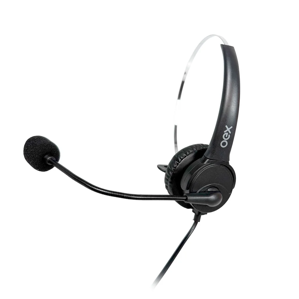 Imagem 2 de 5 do produto Fone Headset Usb Onetalk Hs111 Preto Oex