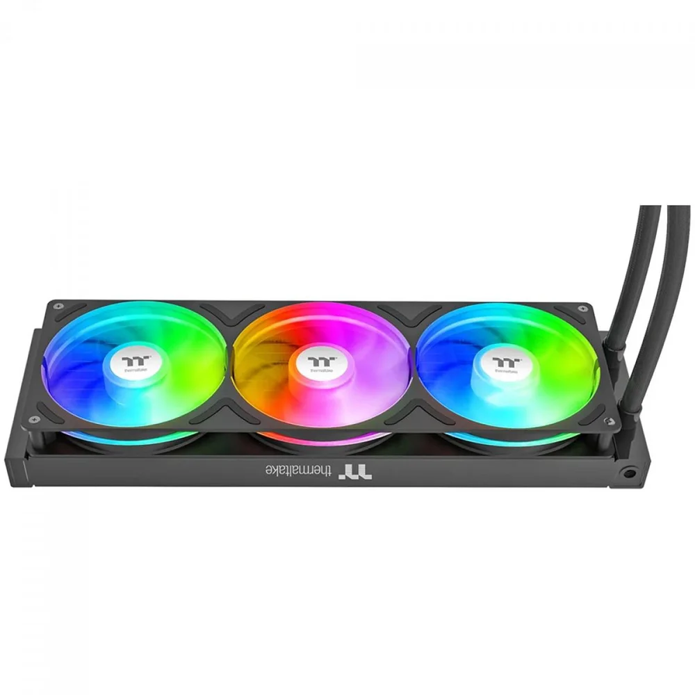 Imagem 2 de 5 do produto Water Cooler Thermaltake Th360-s V3 ARGB, 360mm, Display Lcd, Intel-amd, Preto, Cl-w470-pl12sw-a