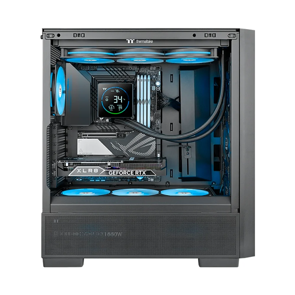 Water Cooler Thermaltake Th360-s V3 ARGB Black Edition Preto 8
