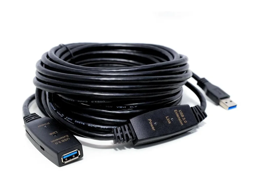 Imagem 2 de 3 do produto Cabo Extensão Usb 3.0 Am X Af Amplificado De 15 Metros