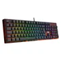 Teclado Optico Gamer Infernal Dragon Viserion RGB Dust-proof Switch Brown Redragon Id582 V2 Preto