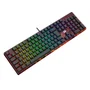Teclado Optico Gamer Infernal Dragon Viserion RGB Dust-proof Switch Brown Redragon Id582 V2 Preto