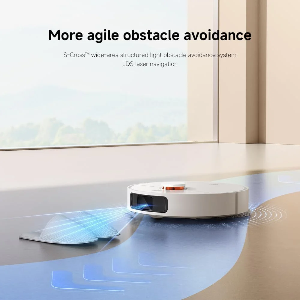 Robo Aspirador Xiaomi Robot Vacuum X20+ Com Estação Base Inteligente Multifuncional 6000pa,... 8