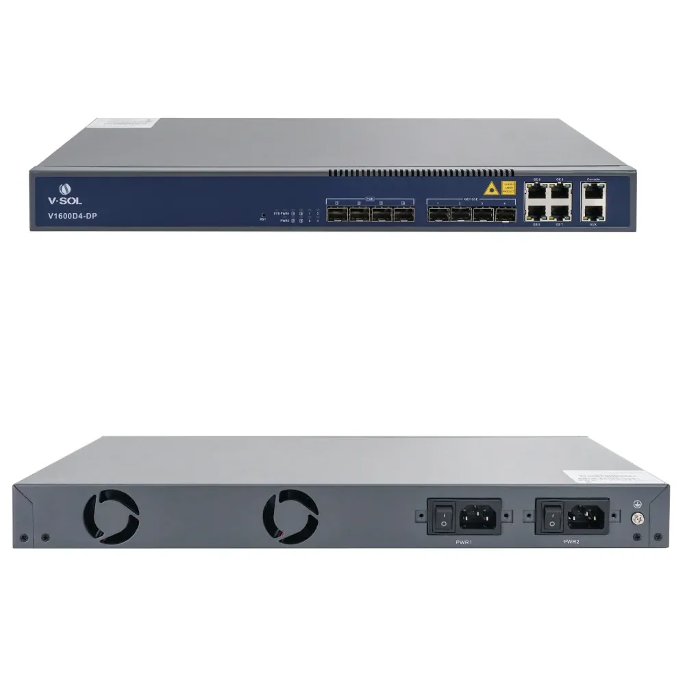 Imagem 2 de 4 do produto V-sol Epon Olt 4pon V1600d4-dp 4*10ge 4*ge 4*sfp Uplink Ac