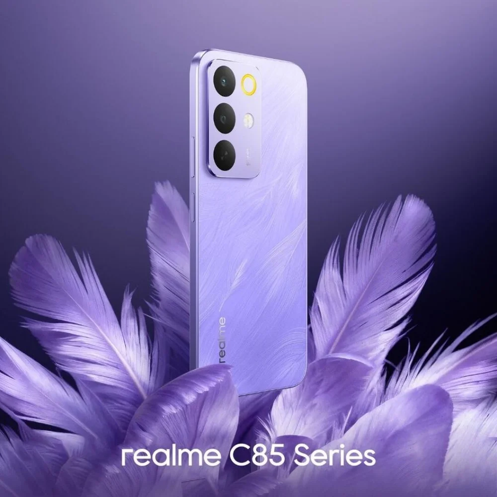 Imagem 3 de 5 do produto Celular Smartphone Realme C85 Pro 256gb 8GB Ram Dual Sim Bateria 7000mah Ip69 Pro - Lilas