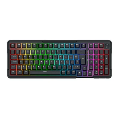 Teclado Mecânico Redragon Arlokks, RGB, Abnt2, Switch Rpc Linear, Tri-mode, Preto - Preto - Unissex - Único