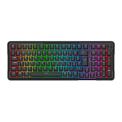 Teclado Mecânico Redragon Arlokks, RGB, Abnt2, Switch Rpc Linear, Tri-mode, Preto