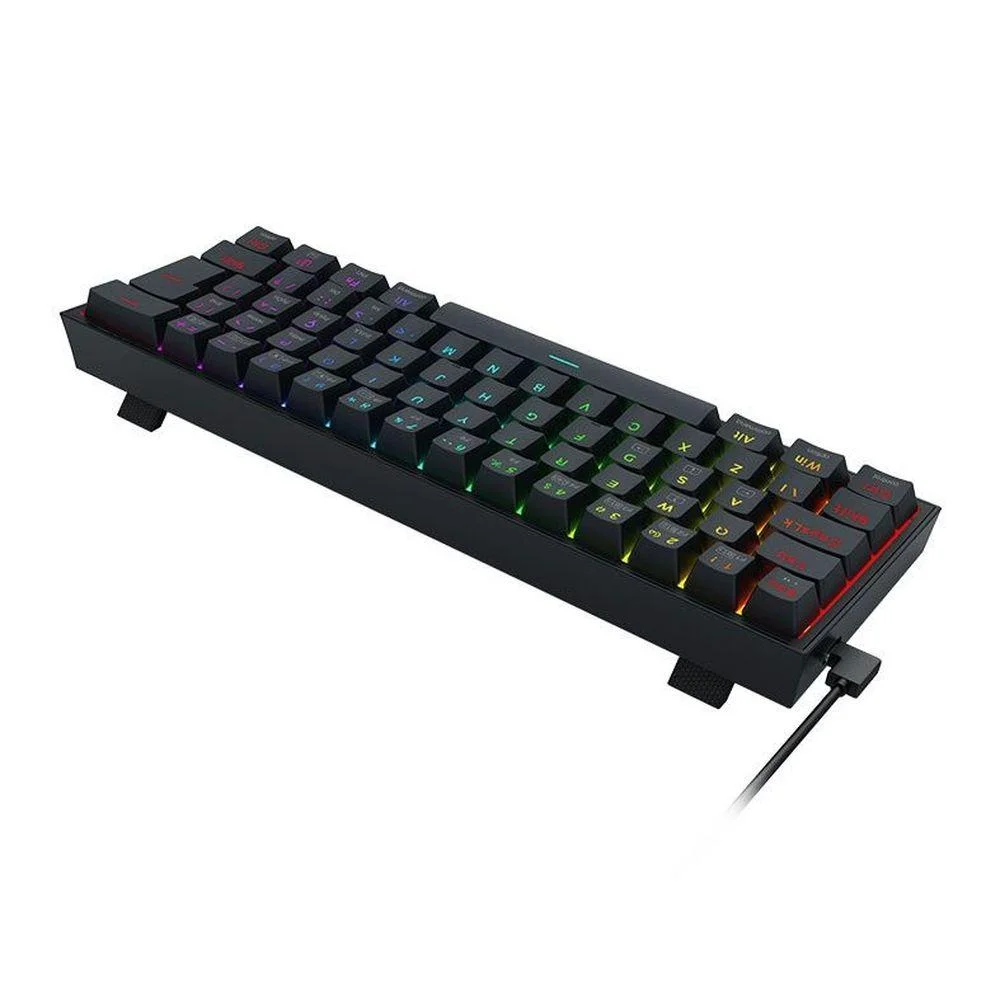 Imagem 4 de 5 do produto Teclado Mecânico Redragon Alcor, RGB, Abnt2, Switch Rpc Linear, Tri-mode, Preto