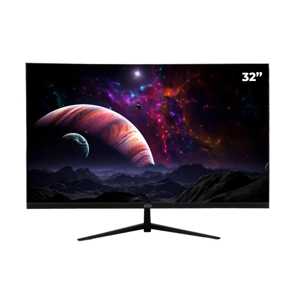 Monitor Gamer Curvo 32 Pol 2k Qhd, 180hz, 1ms, Freesync E G-sync, Painel Va, HDMI/dp, Vesa Ideal Para Fps E Esports