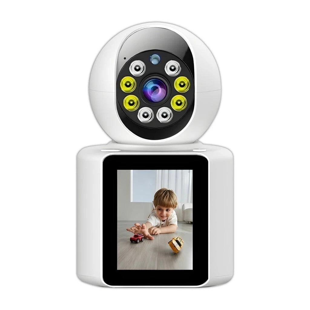 Câmera Wi-fi Inteligente 4mp Com Tela Integrada E Vídeo Chamada