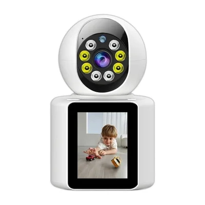 Câmera Wi-fi Inteligente 4mp Com Tela Integrada E Vídeo Chamada