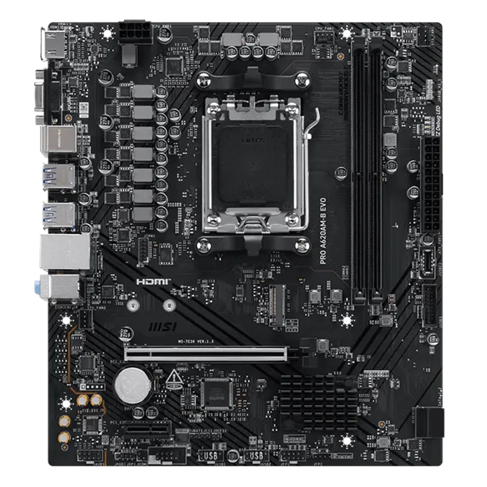 Placa Mae Msi Pro A620am-b Evo Am5