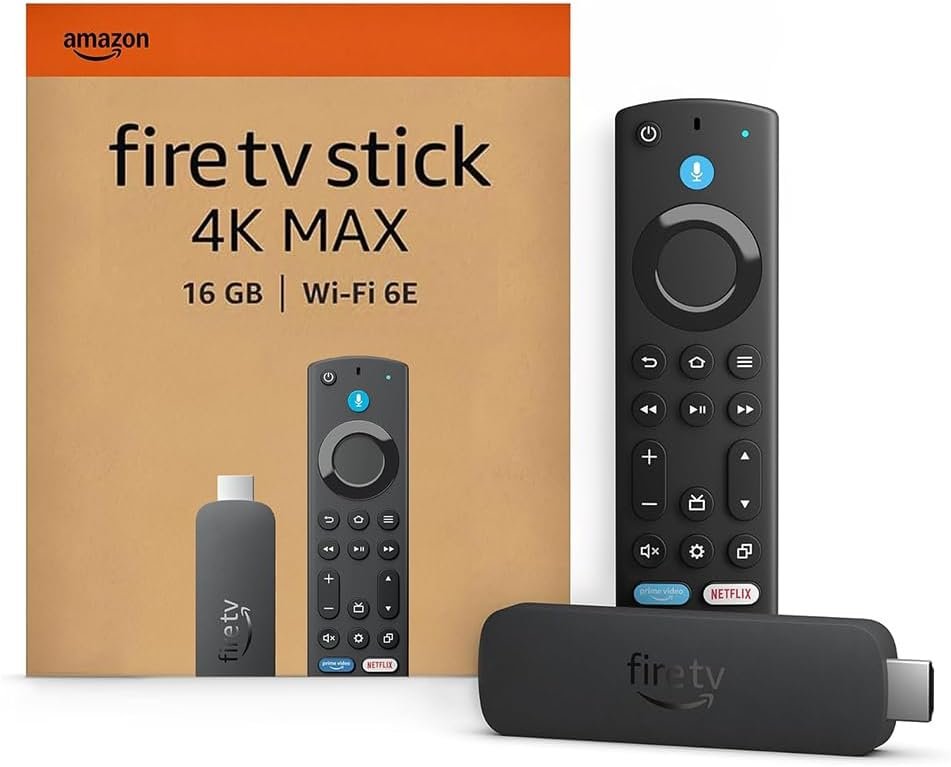 Amazon Fire Tv Stick 4k Max (2ª Geração) Wi-fi 6e, 2.0 Ghz, 16gb/alexa