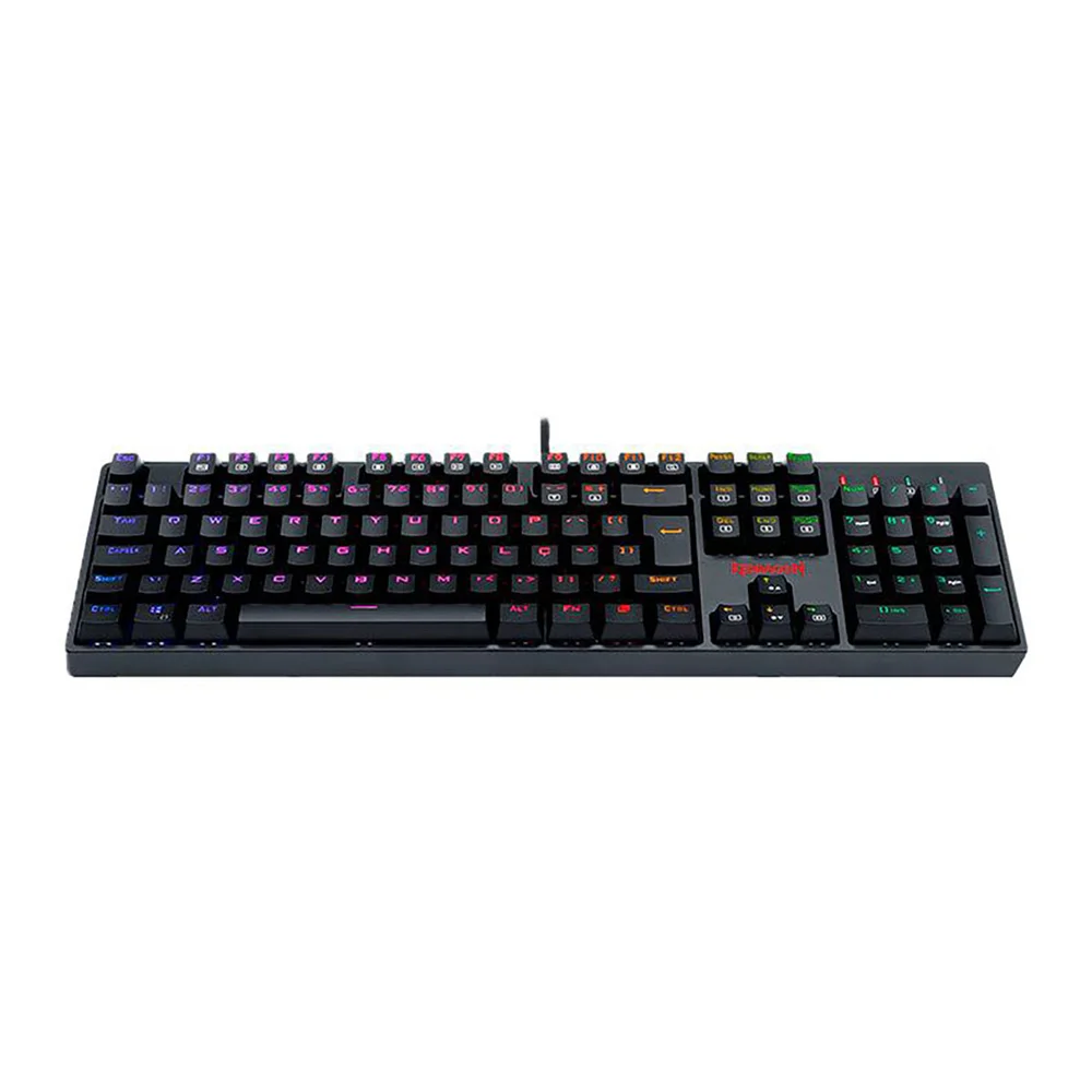 Imagem 4 de 5 do produto Teclado Mecanico Usb Gamer Surara Pro Switch Brown Redragon K582RGB-pro V2 Preto