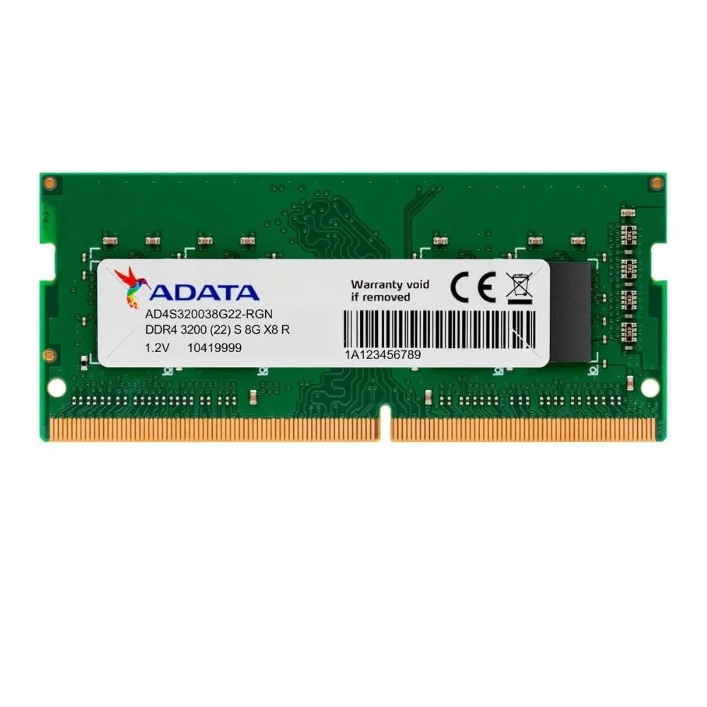 Memória Para Notebook Adata 8GB, 3200mhz, Ddr4