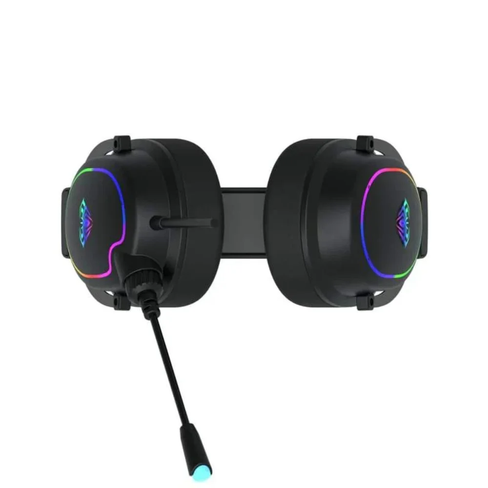 Imagem 5 de 5 do produto Headset Gamer Aula F606 RGB Com Microfone De Alta Sensibilidade