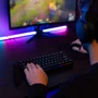 Teclado Mecânico Magnético Aula Win60 RGB Layout 60% Usb