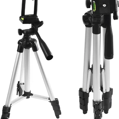 Tripé Profissional Universal Para Celular E Câmera 1,3m Com Bolsa De Transporte Tripod Pedestal Com Regulagem