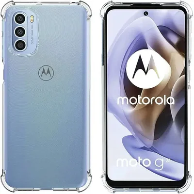 Capinha Moto G31 Xt2173 Silicone Anti Impactos Transparente