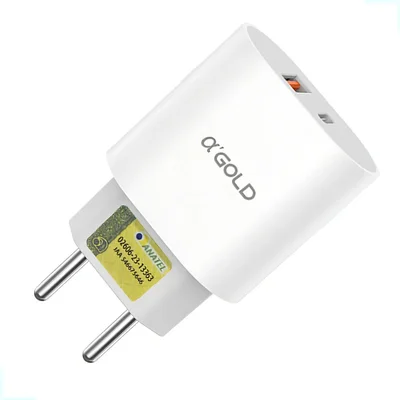 Fonte Carregador Turbo Carregamento Rápido 40w Usb E Tipo C Modelo Ca40-4