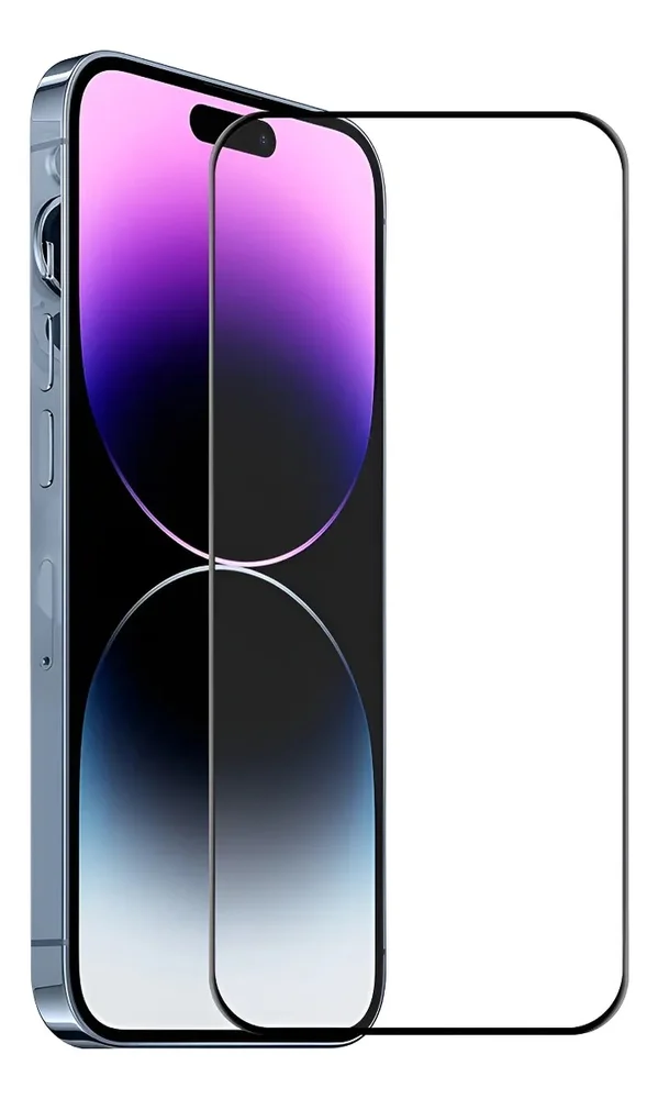 Película Protetor De Tela Vidro 3d Temperado Para Iphone 17 Pro