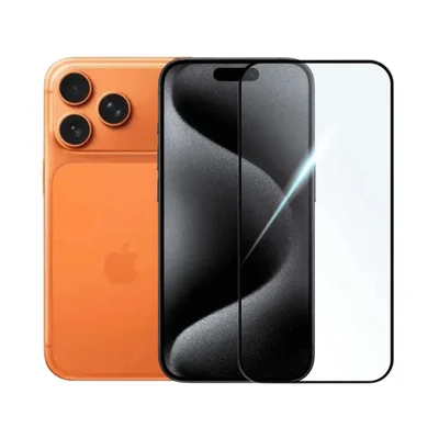Película Protetora Frontal De Vidro 3d Temperado Para Iphone 17 Pro Max