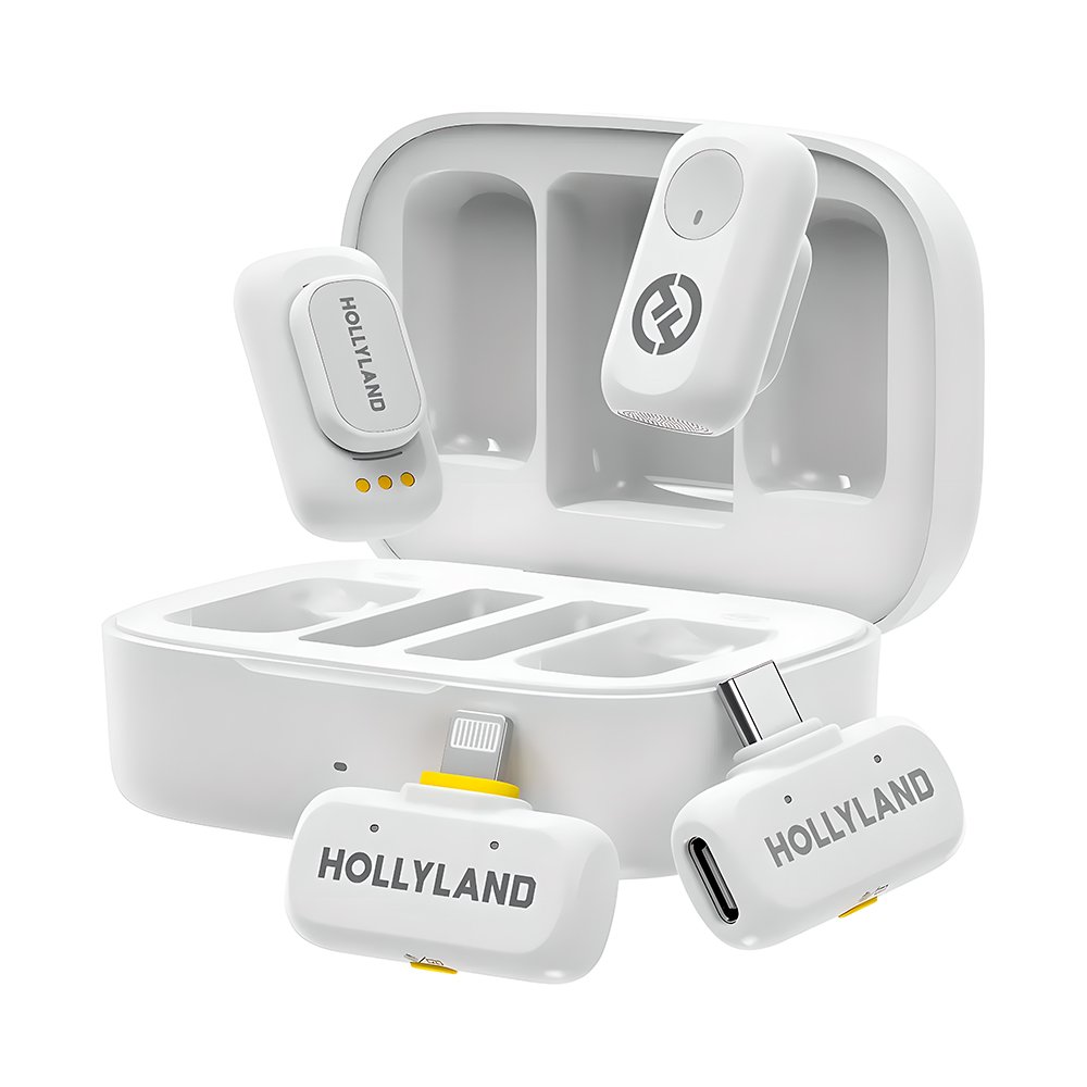 Microfone Sem Fio Hollyland Lark A1 Kit Usb-c Lightning